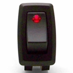 Red Illuminated Toggle Switch 12VDC