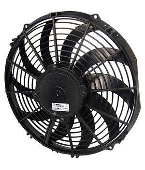 SPAL 12" Curved Blade Medium Profile Fan