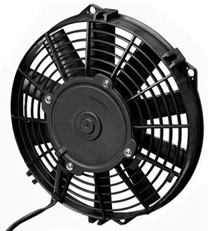 SPAL 9" Low Profile Straight Blade 24v Fan