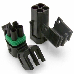 WeatherPack Four Wire Connector Kit