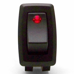 Red Illuminated Toggle Switch 12VDC